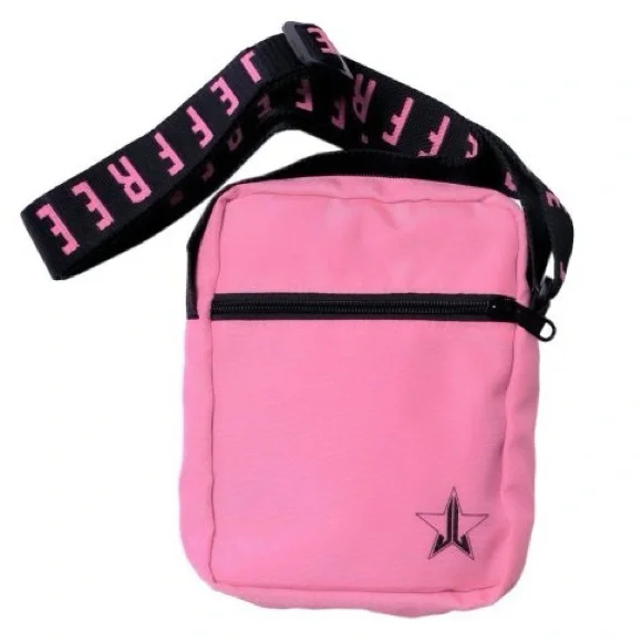 New Jeffree Star Crossbody bag Baby Pink Jeffree Star Cosmetics JSC NWOT - Picture 2 of 5